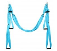 Гамак для йоги с ручками Antigravity Yoga Zelart FI-5453 (нейлон, р-р 234х134см, цвета в ассортименте)