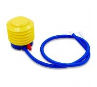 Насос ножной для фитболов и надувных мячей SP-Sport FI-5654 (PVC, d-10см, вес-80гр, синий-желтый)