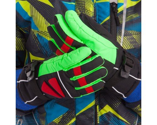 Перчатки лыжные детские зимние SP-Sport C-0533 (размер M-L, L-XL, уп.-12пар, цена за 1пару, цвета в ассортименте)