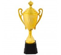 Кубок спортивный наградной SP-Sport Goblet 140F (металл, пластик, h-27,5см,b-13см,d чаши-8см, цвета в ассортименте)