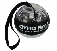 Эспандер гироскопический Power Ball тренажер для кистей рук ø7.3 см SP-Sport Gyro Ball FI-0145 (металл, PP, PVC, цвета в ассортименте)
