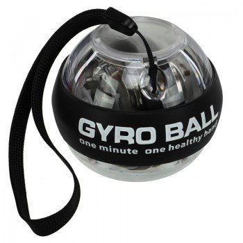 Эспандер гироскопический Power Ball тренажер для кистей рук ø7.3 см SP-Sport Gyro Ball FI-0145 (металл, PP, PVC, цвета в ассортименте)
