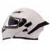Мотошлем модуляр (flip-up) QKE M-8523 M-XL белый Белый