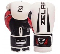 Перчатки боксерские на липучке PU Zelart BO-1323 (размер 10-14oz, цвета в ассортименте)
