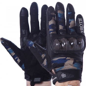 Мотоперчатки VROTE V002 M-XXL Камуфляж Multicam Black