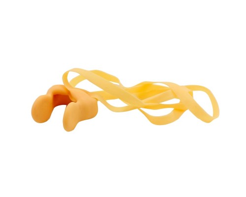 Зажим для носа на ремешке Nose Clip with Safety Strap SP-Sport PL-2638 (сталь, TPR, бежевый)