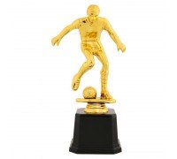 Фигура наградная спортивная SP-Sport Футболист C-6798 (пластик, р-р 24,5х13см, золото)