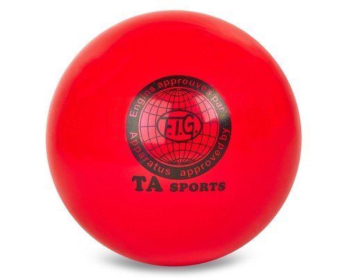 Мяч для художественной гимнастики ø20см TA SPORT SP-Sport BA-GB75 (PVC, d-20см, 400гр, цвета в ассортименте)