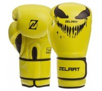 Перчатки боксерские на липучке PU Zelart BO-1370 (размер 10-14oz, цвета в ассортименте)