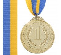 Медаль спортивная с лентой SP-Sport CELEBRITY ø6,5см C-3168  (металл, ø6,5 см, 20g, 1-золото, 2-серебро, 3-бронза)