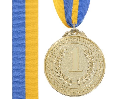 Медаль спортивная с лентой SP-Sport CELEBRITY ø6,5см C-3168  (металл, ø6,5 см, 20g, 1-золото, 2-серебро, 3-бронза)