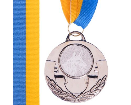 Медаль спортивная с лентой тематическая  SP-Sport AIM Собаки ø5см C-4846-0039 (металл, 25g, 1-золото, 2-серебро, 3-бронза)