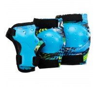 Защита для роликов детская наколенники налокотники перчатки SP-Sport D-080 (р-р M-8-12лет, цвета в ассортименте)