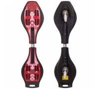 Роллерсерф двухколесный RipStik Рипстик Вейвборд SP-Sport SK-02 (PP, колесо-PU светящ. размер 86x23x12см, 34", 6902Z, цвета в ассортименте)