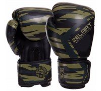 Перчатки боксерские на липучке PU Zelart BO-3397 (размер 8-12oz, цвета в ассортименте)
