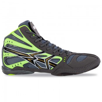 Борцовки обувь для борьбы размер 36-45 GFX GF-907 (верх-PU, PL, низ-нескользящая резина, цвета в ассортименте)