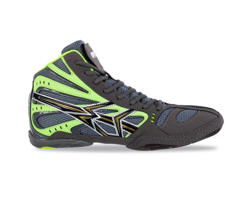 Борцовки обувь для борьбы размер 36-45 GFX GF-907 (верх-PU, PL, низ-нескользящая резина, цвета в ассортименте)