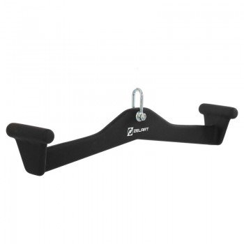 Рукоятка для тяги вниз c широким хватом Lat Pull Down Bar нескользящее покрытие Mdbuddy TA-5393 (55х12х12см, цвет черный)