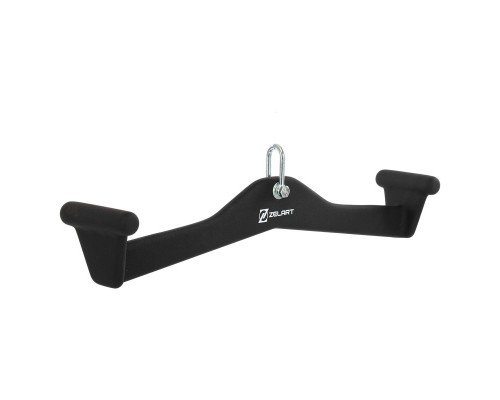 Рукоятка для тяги вниз c широким хватом Lat Pull Down Bar нескользящее покрытие Mdbuddy TA-5393 (55х12х12см, цвет черный)