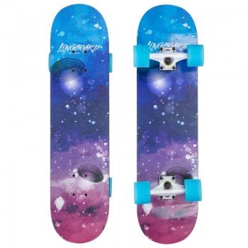 Скейтборд деревянный 31" SP-Sport SK-1246-1 (колесо-PU, размер деки 78x20см, ABEC 7, цвета в ассортименте)