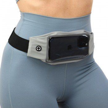 Сумка на пояс спортивная для бега с сенсорным экраном RUNNING WAISTPACK SP-Sport GA-506 (26х10см, полиэстер, эластан, цвета в ассортименте)