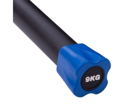 Бодибар Body Bar FI-1251-9 9кг (l-1,22м, d-40мм, металл, неопрен, PU)