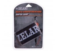 Резинка для упражнений лента сопротивления LOOP BANDS Zelart FI-8228-6 (латекс, размер 500x50,8x1,3мм, жесткость XL, черный)