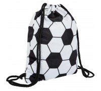 Рюкзак-мешок SP-Sport GA-5973 FUTBALL (полиэстер, р-р 46х37см, черный-белый)