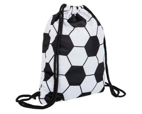 Рюкзак-мешок SP-Sport GA-5973 FUTBALL (полиэстер, р-р 46х37см, черный-белый)