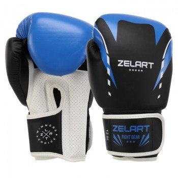 Перчатки боксерские PU Zelart BO-7652 (размер 10-14oz, цвета в ассортименте)