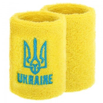Напульсник спортивный махровый от пота на запястье 1штука UKRAINE BC-9282 (хлопок, полиэстер, безразмерный, цвета в ассортименте)