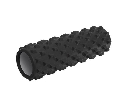 Роллер массажный цилиндр (ролик мфр) 45см Grid Bubble Roller EVA SP-Sport FI-6672 (d-14см, цвета в ассортименте)