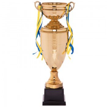 Кубок спортивный наградной SP-Sport Cup C-1505A (металл, пластик, h-57см, b-16см, d чаши-12см, золото)