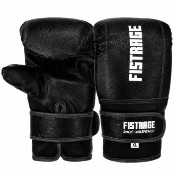Снарядные перчатки-блинчики для бокса FLEX FISTRAGE VL-6495 (р-р S-XL, черный)