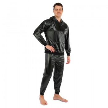 Костюм-сауна для похудения SAUNA SUIT SIBOTE ST-7467 (изопрен, р-р XL-4XL, черный)