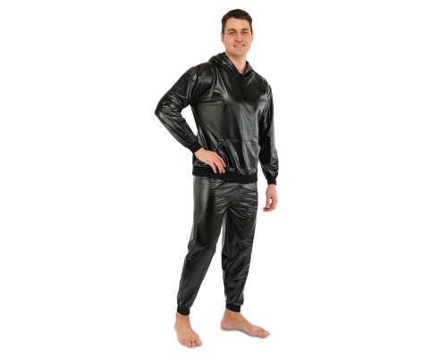 Костюм-сауна для похудения SAUNA SUIT SIBOTE ST-7467 (изопрен, р-р XL-4XL, черный)