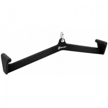 Рукоятка для тяги вниз c широким хватом Lat Pull Down Bar нескользящее покрытие Zelart TA-00062 (72,5х12,2х17см, черный)