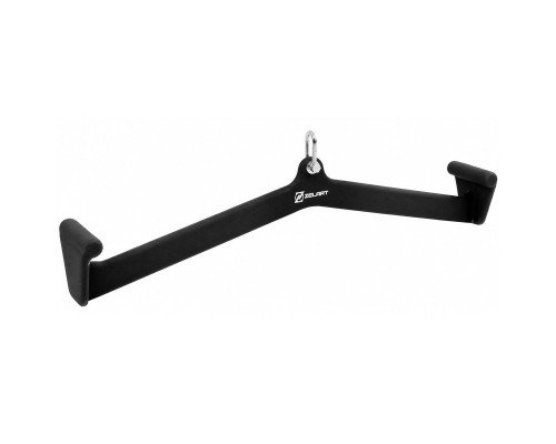 Рукоятка для тяги вниз c широким хватом Lat Pull Down Bar нескользящее покрытие Zelart TA-00062 (72,5х12,2х17см, черный)