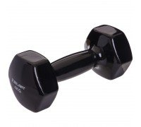 Гантель для фитнеса виниловая 1штука Zelart TA-2777-4 (1x4кг) (MD2016-4) (цена за 1шт, цвета в ассортименте)