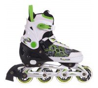 Роликовые коньки раздвижные Zelart Z-2916 (29-43) (PL, PVC, колесо PU, цвета в ассортименте)