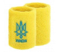 Напульсник спортивный махровый от пота на запястье 1штука УКРАЇНА BC-9273 (хлопок, полиэстер, безразмерный, цвета в ассортименте)