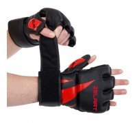 Перчатки для смешанных единоборств MMA PU Zelart BO-8355 (р-р M-XL, цвета в ассортименте)