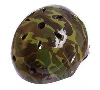 Шлем котелок защитный Zelart SK-5616-010 (ABS, EPS, размер L-54-56, камуфляж зеленый)
