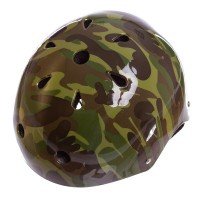 Шлем котелок защитный Zelart SK-5616-010 (ABS, EPS, размер L-54-56, камуфляж зеленый)