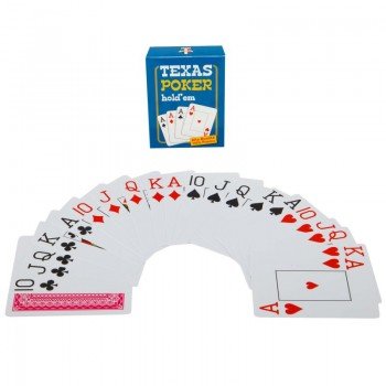 Карты игральные пластиковые SP-Sport 8026 TEXAS POKER (колода в 54 листа)