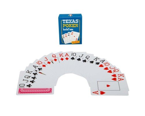 Карты игральные пластиковые SP-Sport 8026 TEXAS POKER (колода в 54 листа)