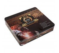Набор для покера в металлической коробке Poker game set SP-Sport 6615K 500 фишек (500 фишек, без номинала, 2 кол.карт, 32,5х28,5х6,5см)