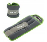 Утяжелители-манжеты для рук и ног Zelart FI-5733-2 (2 x 1кг) (неопрен, металлические шарики, цвета в ассортименте)