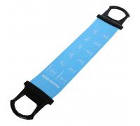 Лента-эспандер эластичная для фитнеса и йоги с ручками SP-Sport Pilates Band 8038 (латекс, PP, толщина 0,65мм)