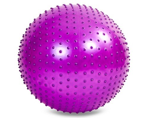 Фитбол мяч для фитнеса массажный ø75см Zelart FI-1988-75 (PVC, 1400г, ABS технология, цвета в ассортименте)